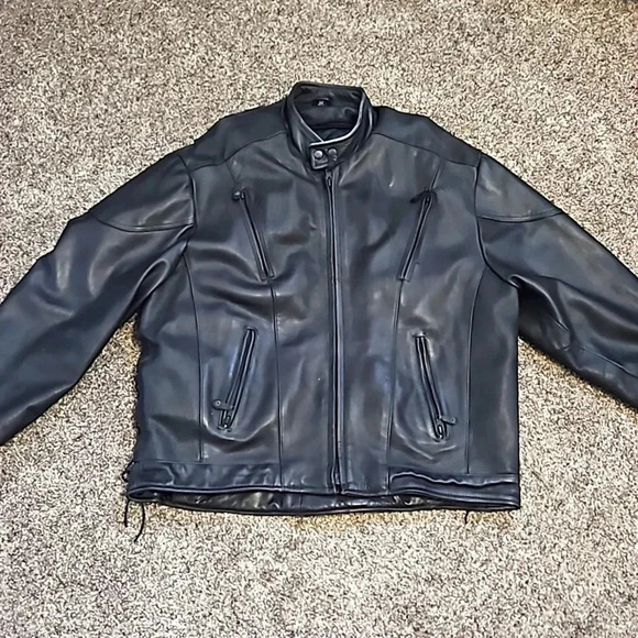 LEATHER JACKET - Picture 1 of 16